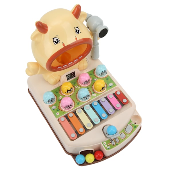 Multifunktionellt Whack Game Interactive Baby Toy Music Whack Mouse Game Early Education Leksak för barn över 3 år gamla