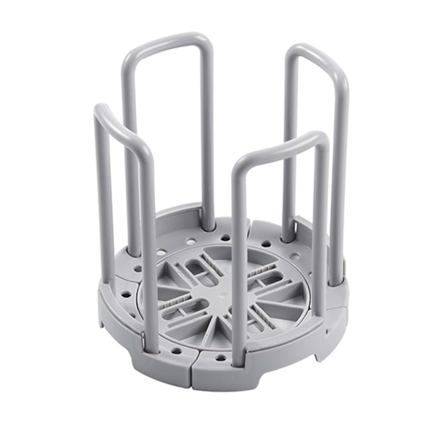 Retractable Bowl Rack Plastic Plain Simple Draining Kitchen Chopstick Storage Rack Grey