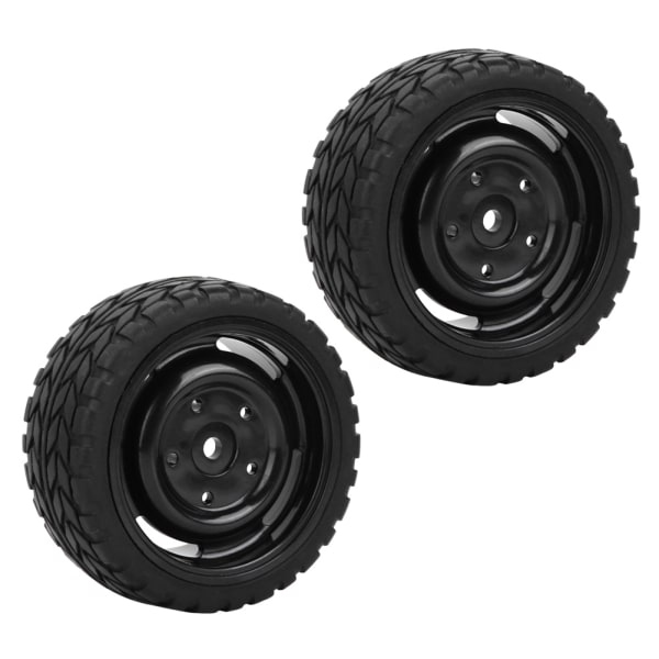 2st 63 mm RC gummihjul däck för 1/10 fjärrkontroll Racing bil Buggy Truck