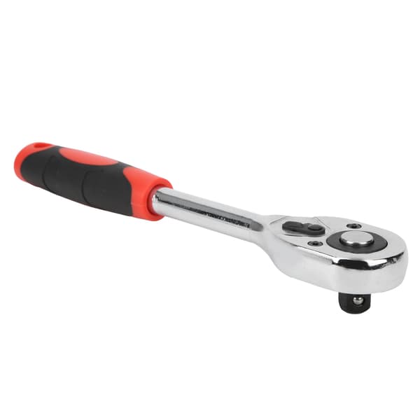 Socket Wrench 2-Way Carbon Steel CW/CCW 1/2-inch Handle Tool for Maintenance