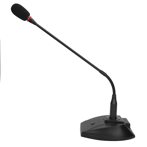 USB-skrivbordsmikrofon Professionell Svanhals Trådbunden Mikrofon för Konferensmöte Spel Live