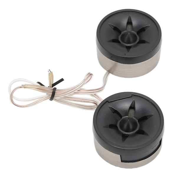 2st 350W Mini Dome Diskantkaiutin Pyöreä Kaiutin Liimaa Musta Yleinen Auton Äänisysteemi