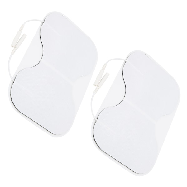 2st midjeelektroder för elektrisk TENS fysioterapimaskin 10 x 15 cm / 3,9 x 5,9 tum