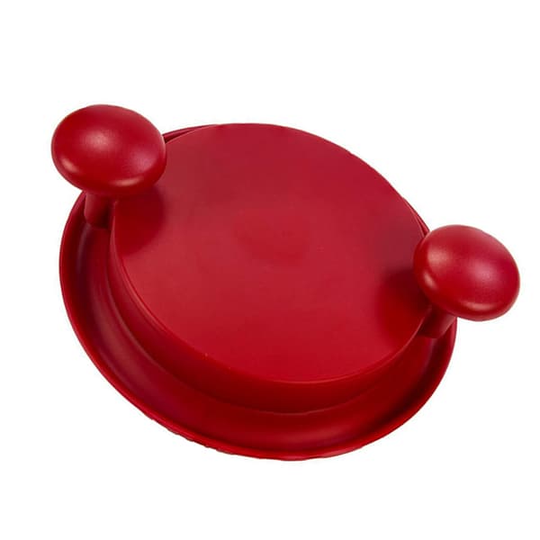 Meat Shredder Prevent Slip Base Efficient Manual Meat Shredder with Handle for Chicken Beef Red