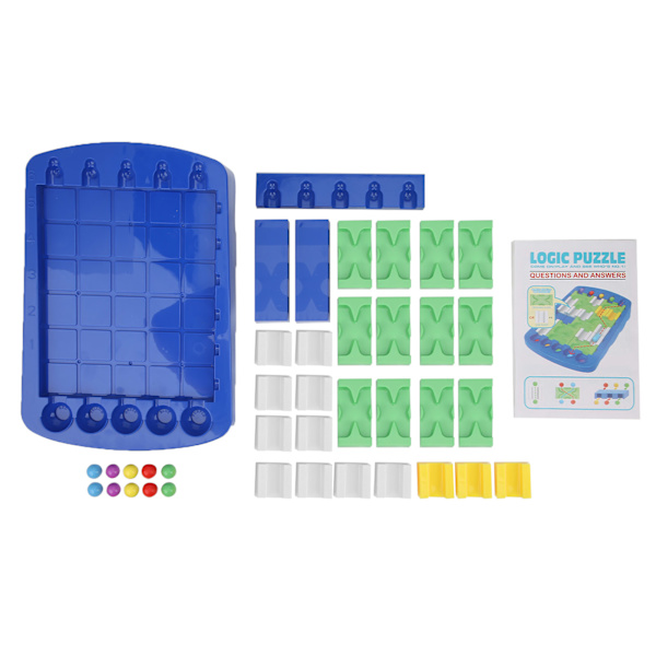 Logiskt tänkande pussel DIY labyrint pussel leksak Barn Småbarn Pedagogisk leksak SpelLogiskt tänkande pussel