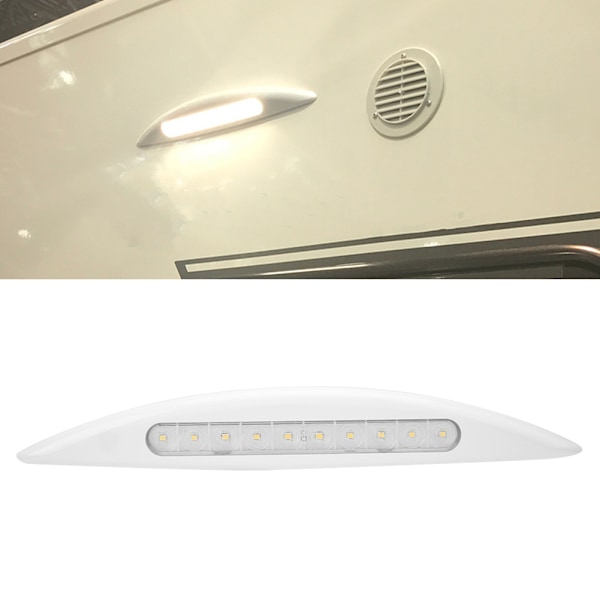 12V 5W Bil LED Vandtæt Udendørs Markise Annex Lampe Gul Lys Hvid