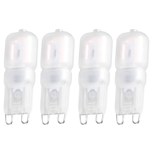 10 kpl 1,5W G9 LED-lamppuja Kotitalous 14LED-kattolamppu Lamppu Lämmin valkoinen (230V)