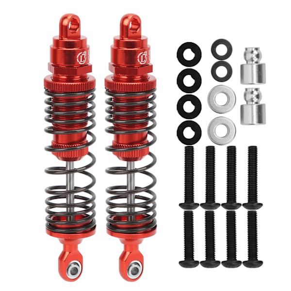 2 kpl 95 mm alumiiniseos etuiskunvaimentimet Sopii TRXXAS/for SLASH/for 2WD 1/10 RCRed