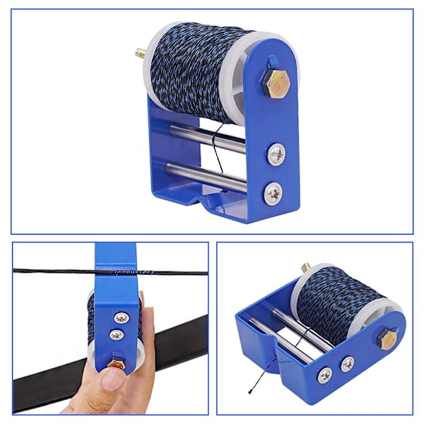 Bueskydning Buesnor Serveringsstreng Jig Justerbar Spænding Buesnor Tilbehør til Compound Bow Recurve Bow