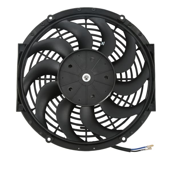 12V Elektrisk Kondensator Radiator Kjøleventilator Samling Stille Drift Universal 12 tommer for Biler