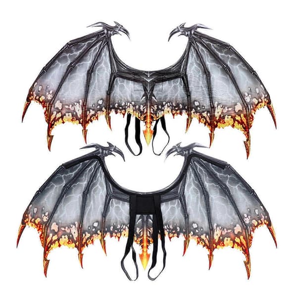 Halloween-kostymer Drakvingar-kostym - Bra D