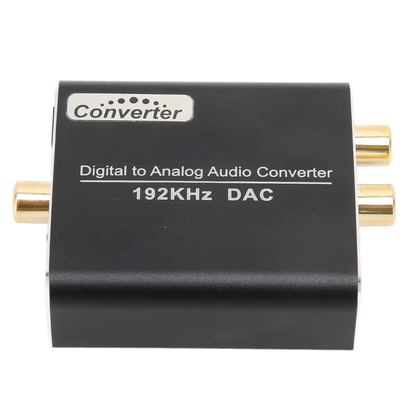 Digital til analog lydkonverter Digital optisk koaksial til analog RCA lydadapter til TV til boks til PS3 til PS4