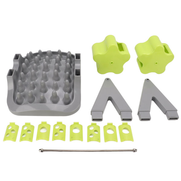 Pet Slow Feeder Interactive ABS Hundmatsautomat för rullande och fallande snacks
