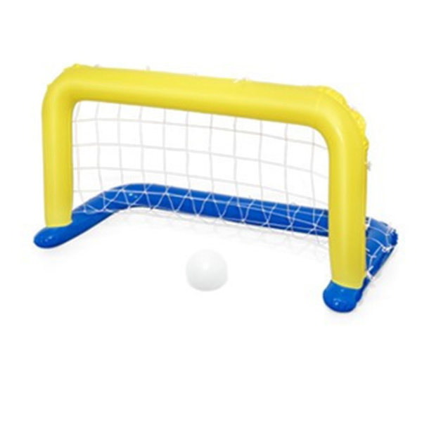 Uppblåsbart poolvolleybollset med volleybollnätbågar förtjockade Säkert bärbart uppblåsbart poolspelset 52123