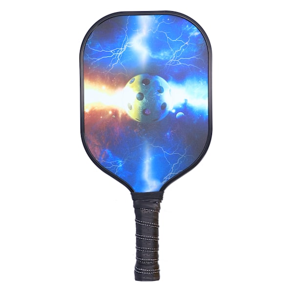LEIJIAER Pickleball Paddle Sett Karbonfiber Overflateracket med 2 stk ball og oppbevaringsveske PK-065