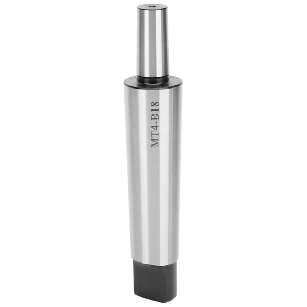 Drill Chuck Arbor Straight Shank Flat Tail Connection Shaft Adapter Machine Tool Parts MT4‑B18