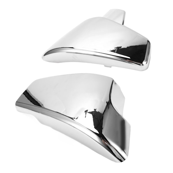 Vänster Höger Motorcykel Batteri Sidoskydd Kåpa Protector Cool dekoration för VT600 VT600C VT600CD 1999-2007 Chrome