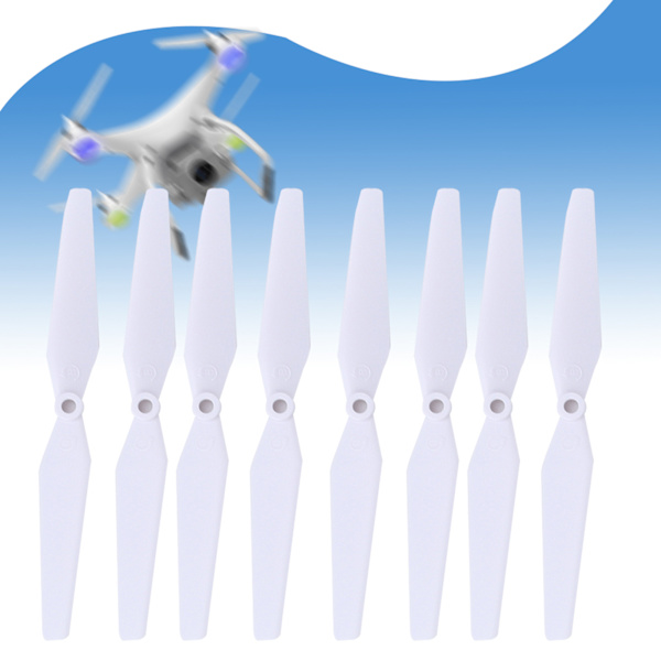 8 stk RC Propeller Tilbehør Udskiftningsdel Passer til WLtoys XK X1 Quadcopter RC Drone Hvid
