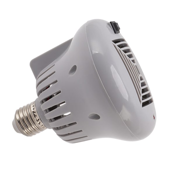E27 50W til 100W opvarmningslampe til kæledyr med gråt hus 220V 3 trin justerbar baskende glødepære til reptil lille kæledyrsboks