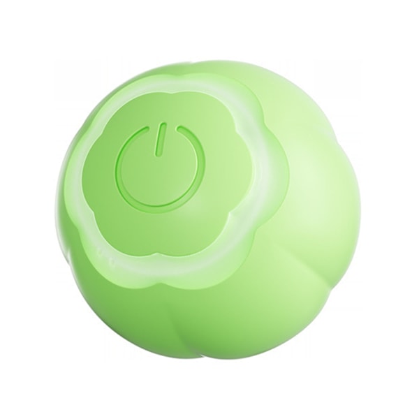Smart Cat Toy Ball Interaktiv Bittålig Lindra tristess Automatisk Rörlig Rullboll för Katt Kattunge Gräsgrön