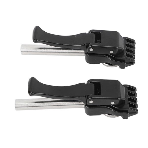 1 Pair Black Badminton String Clamp Tennis Flying Clamp Racket Starting Clamp Stringing Tool Accessories