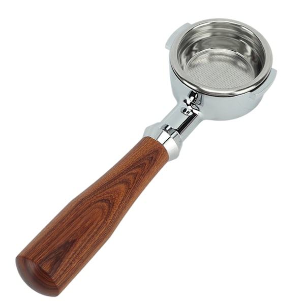 Kaffeportafilter 58 mm E61 Yksikerroksinen suodatin Pohjaton käsikäyttöinen portafilter kotikahvilaan E Classic Red Acid Branch