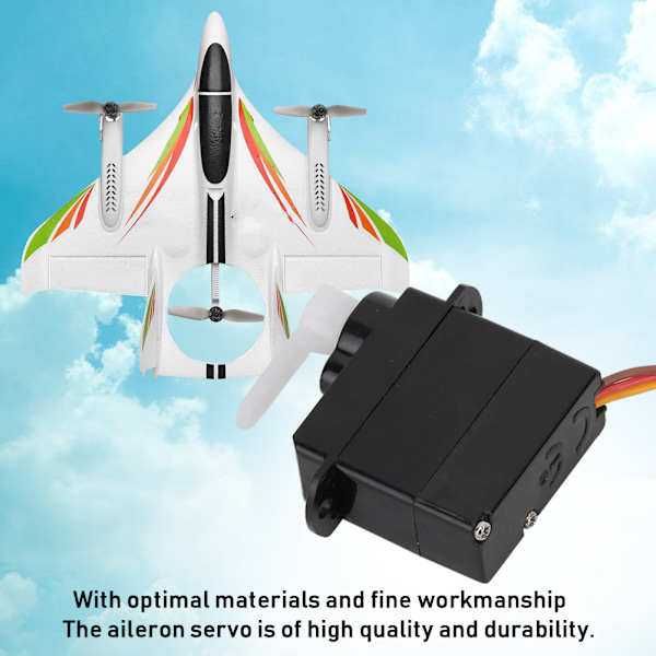 Aileron Servo Passer for WLtoys X450 Vertikal Take-Off og Landing Flytilbehør