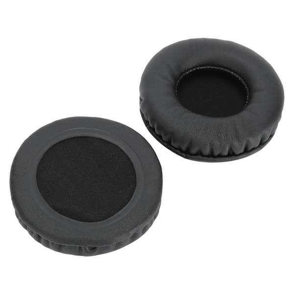 75MM Headphones Universal Earpads Replacement Headset Foam Ear Pads Shell Black