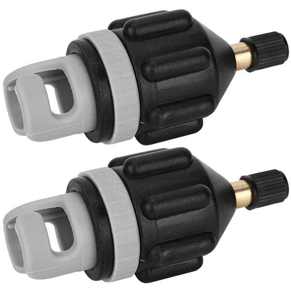 2 stk Luftpumpe Oppblåsbare Adapterhoder for Surfboard, Padlebrett, Kanotilbehør - Svart