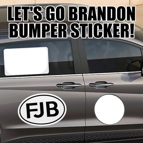 10 kpl Let's Go Brandon Autotarrat - Tarra Auton Puskuriin, Kuorma-autoon, Pakettiautoon, Ikkunaan, Seinään, Kannettavaan Tietokoneeseen, Matkalaukkuun