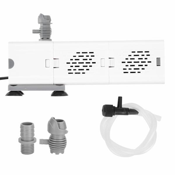 ZYN61 Inbyggt Fish Tank Filter Dränkbart Tyst Aquarium Filter Vattenpumplåda (EU-kontakt 220V)