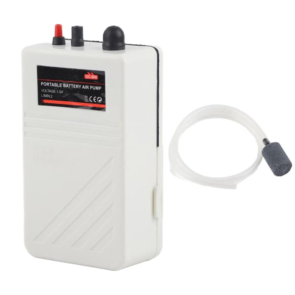 Bärbar utomhus syrgaspump vit