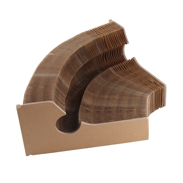 Pet Cat Scratcher Lounge Bed Vikbart wellpapper Cat Scratch Board för kattungeleksak Pet Supplies