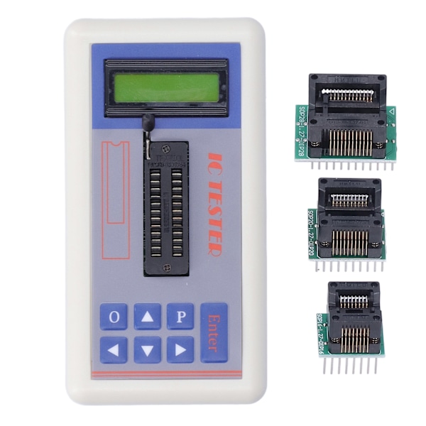 TSH-06F Integrated Circuit Tester IC-transistormätare med 5V 3,3V AUTO-lägen för mikroelektronikingenjörer med terminal