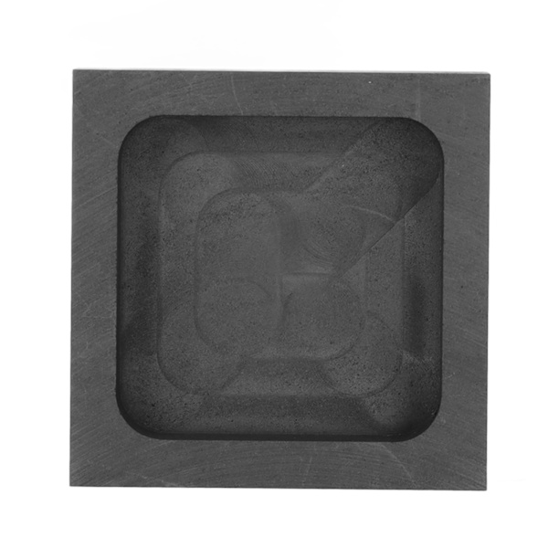 Professional Square Refining Graphite Ingot Mold for Gold Silver Brass Copper