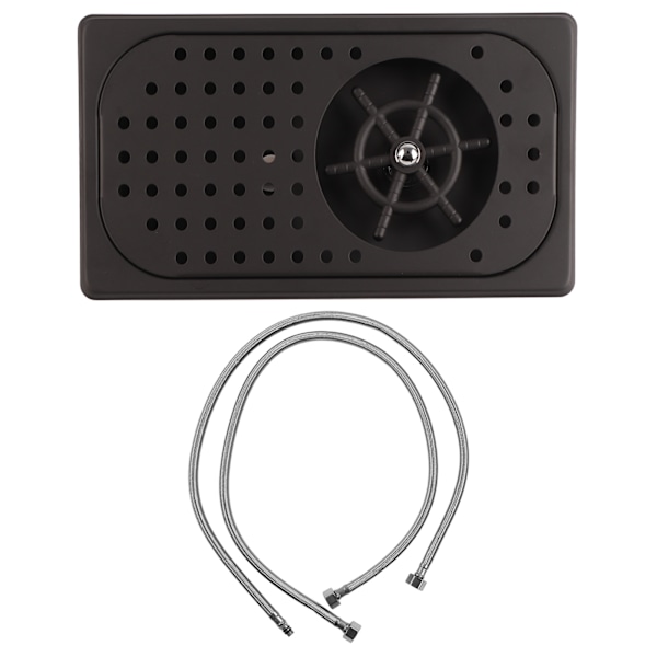 Automatisk kopvask hurtigskylning G1/2 kanderensning i rustfrit stål til Hotel Cafe HomeFC‑12‑2 Black S
