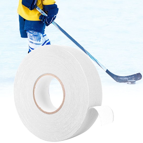 Holdbar Hockey Beskyttende Tape Sport Sikkerhed Badminton Stang Stang Puder Hockey Stick Tapes Hvid