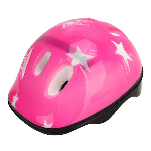 Barncykelhjälm Stötdämpande justerbar rem Foam Barncykelhjälm för cykling Skateboard Rosa