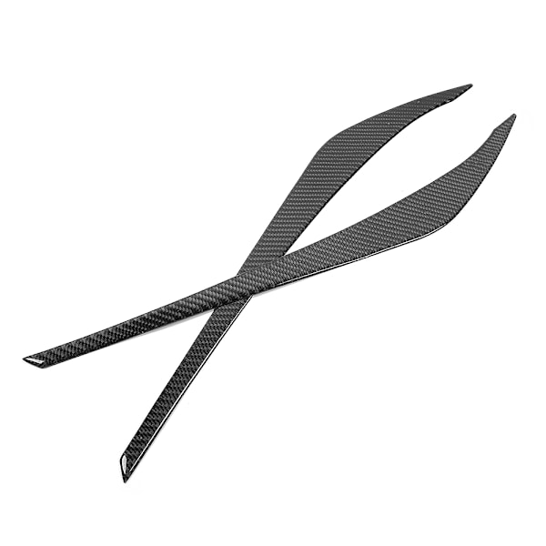 Par Frontlyskant Trim Øyenbryn Deksel Eyeline Cover Passer for Hyundai Elantra 2016 2017 2018
