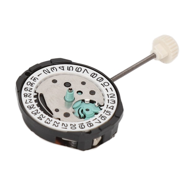 Quartz Movement Alloy SL25 3 visare kalenderklocka urverksersättningsdelar Tillbehör för Wat Chmaker Datum vid 6