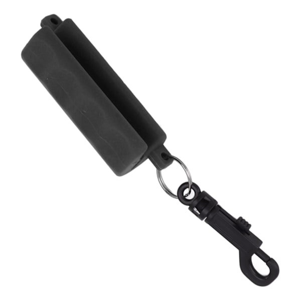 Silikoninuolipuristin vyöllä Liukumaton silikon ja muovikiinnike Jousiammunnan nuolien irrottaja Recurve Bow Compound Bow Musta