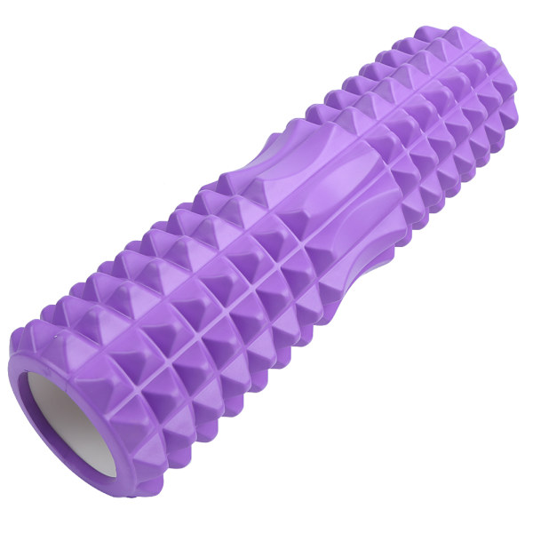 Ontto Yoga-pyörä Vaahtomuovi Rulla Lihasrentoutus Hieronta Fitness Fascia Tanko Tikku Lila