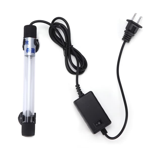 7W Undervands UV Sterilisator Grøn Alge Rense Lys til Akvarier