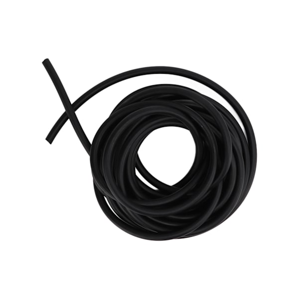 Q4070 5M Naturlatex gummibånd Stræk Elastisk rør Udendørs Jagt Udskiftningsbånd Sort