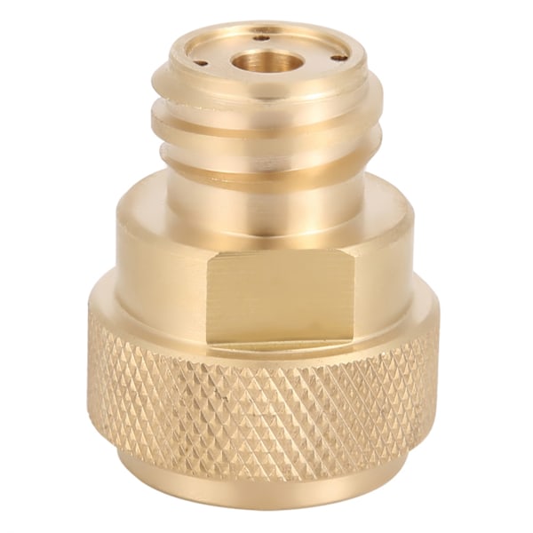 Messing CO2-adapter Byttankkapselkonvertering (gull)