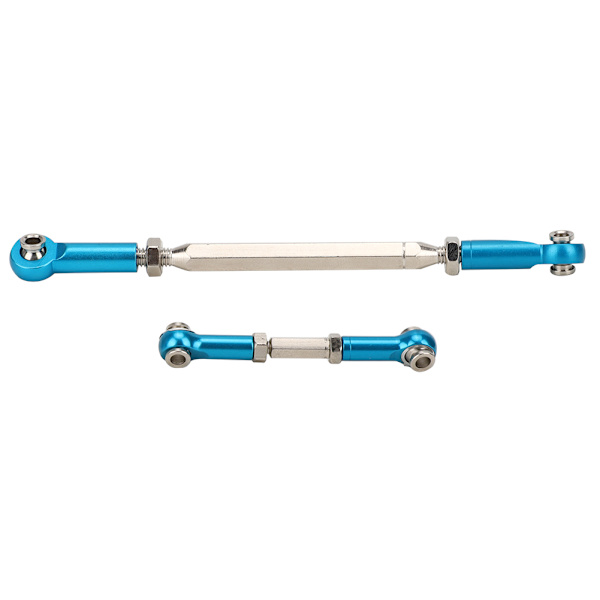 9 stk. Aluminium Leje Stang Sæt til WL Toys 1/10-K949 RC Bil Legetøjs Tilbehør Blå K949-015B
