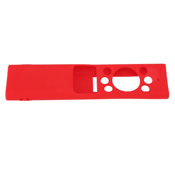 TV-fjärrfodral Silikon Hudvänlig Anti-Slip Tvättbar Fjärrkontroll Skyddsfodral för SAMSUNG BN59 Red