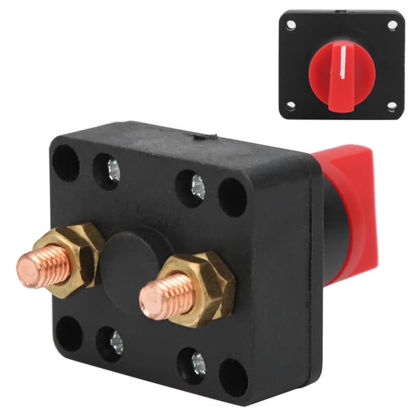 300A Batteri Afbryderkontakt Afbryderknap Isolator 6mm Skrue Diameter til Bil