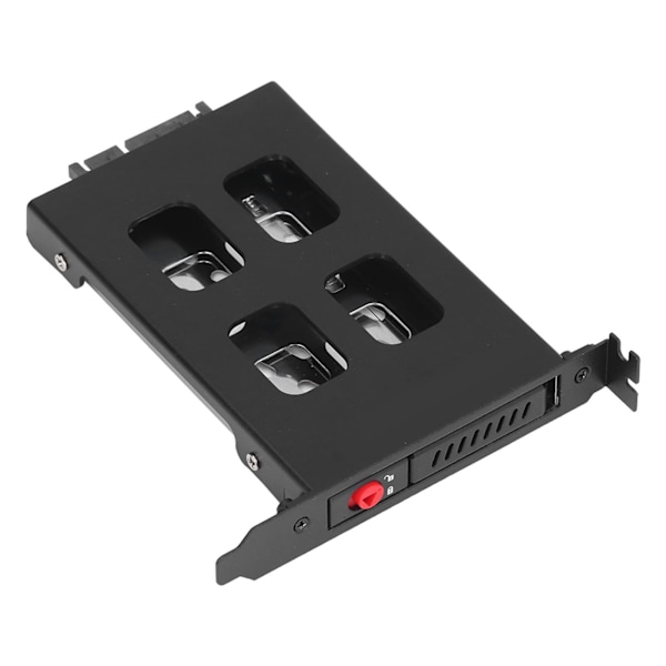 SATA HDD-bricka Rostfritt stål Intelligent designstöd SATA SSD 6 Gbps High Speed ​​2,5 PCI-hårddiskfodral