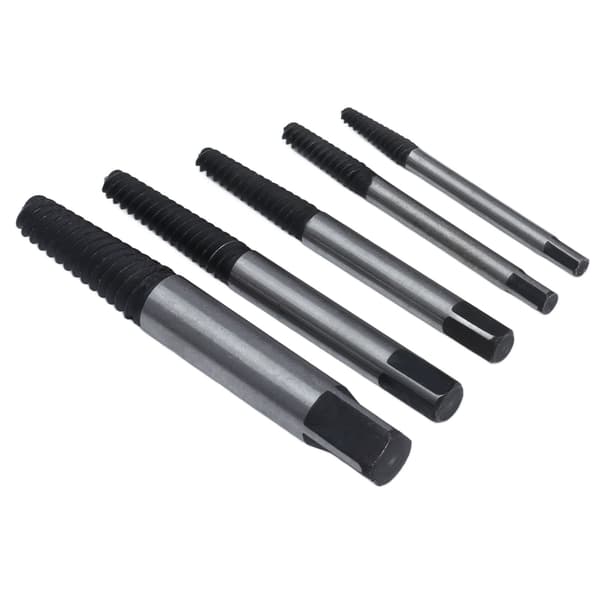 Bolt Extraction Set Carbon Steel Heat Treatment High Durability Precise Thread Screw Extractor Set